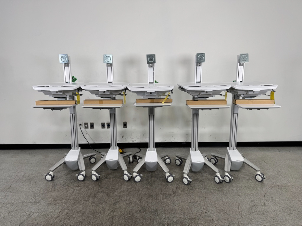 Image of Ergotron StyleView SV40 EMR Cart w/ LCD Mount - Quantity 5